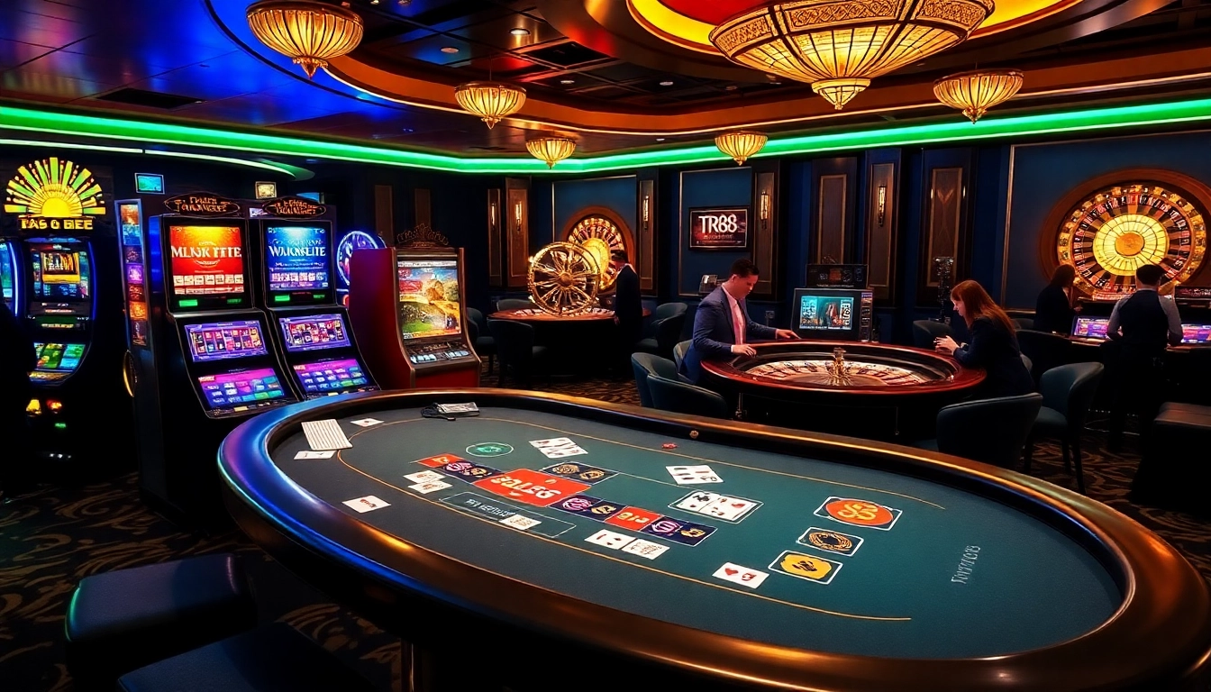 Gamble wisely at https://tr88.bio/ with exciting casino action featuring blackjack, roulette, and slots.