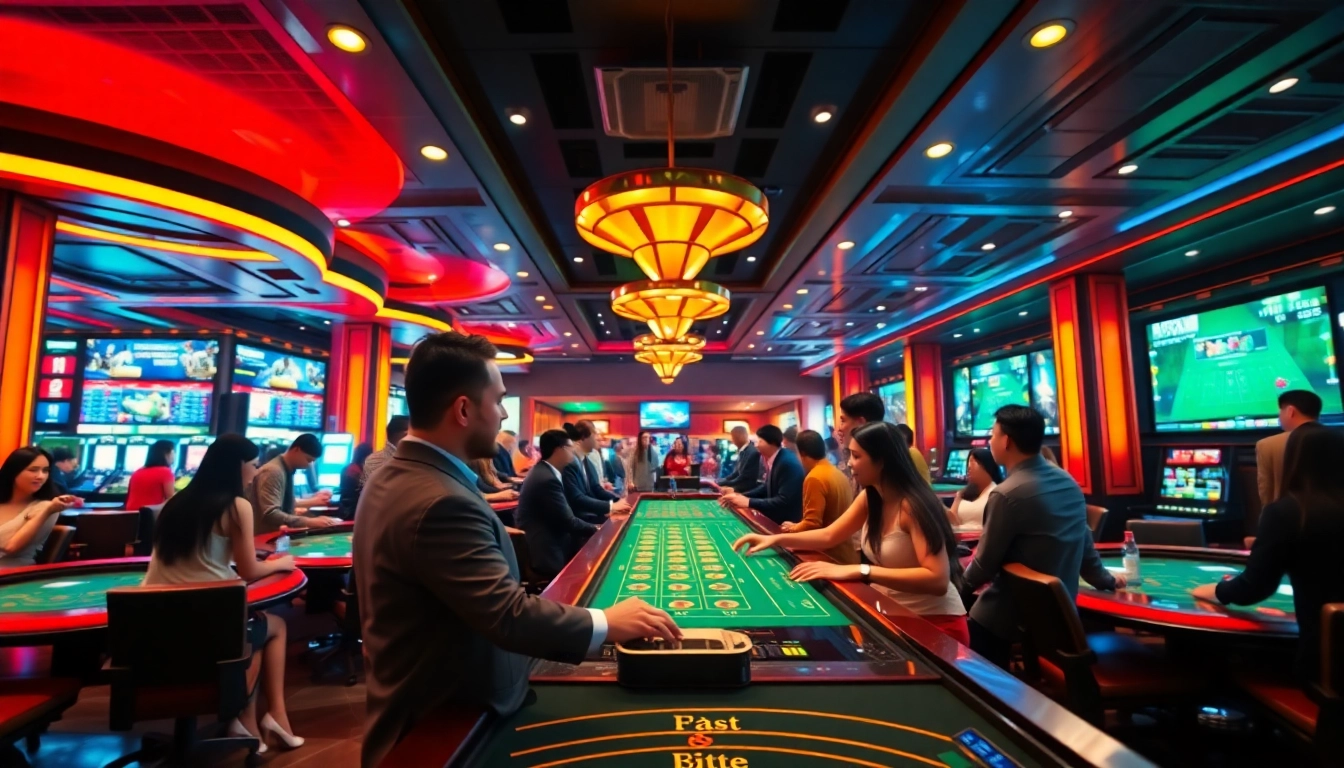 Experience the excitement of winvn88.live's online casino with a vibrant gaming scene.