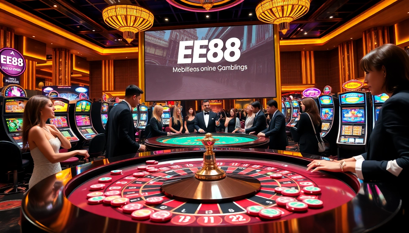 Experience the thrill at ee88win.net with vibrant casino tables and luxury gaming excitement.